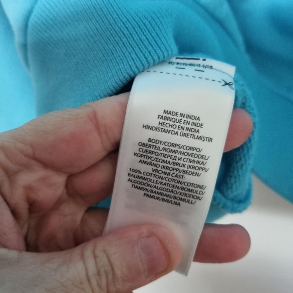 Polo Ralph Lauren Blue embroidered logo hoodie sz xl uk 12/14 Bnwt - Picture 3 of 4